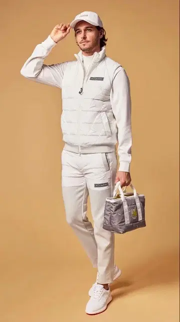 muta MARINE/무타 마린/지오메트릭 퀼팅 팬츠