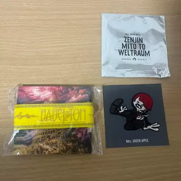 Mrs. GREEN APPLE 바벨 러버 밴드 젠진 와펜 오오모리