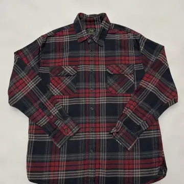 Jachs MFG XL 플란넬 셔츠 빨검 체크