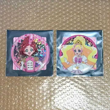 프리큐어 10주년 메모리얼 홀로그램 캔뱃지 GO 프린세스 프리큐어 1