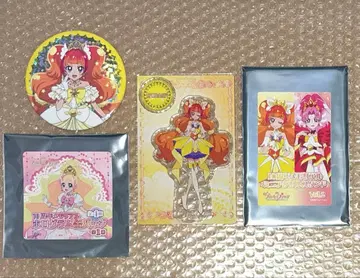 프리큐어 10주년 메모리얼 미니 아크릴 스탠드 캔뱃지