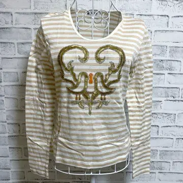 [PICONE] 피코네 보더 비쥬 긴팔 티셔츠