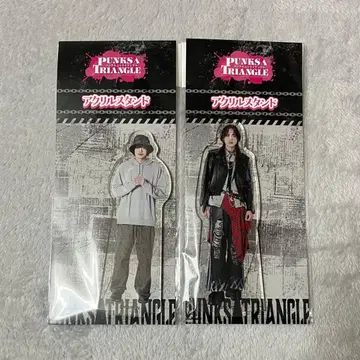 [ 즉시 구매 가능 ] 펑크 트라이앵글 아크릴 스탠드 후지바야시 야스야