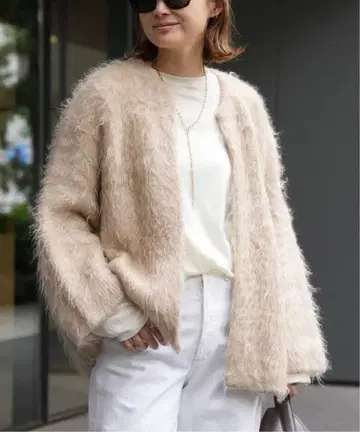 Deuxieme Classe PORTMIX 크루넥 가디건