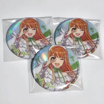 학원 아이돌 마스터 학마스 초성 수족관II 청하 캔뱃지 3개 세트