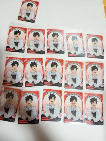 쇼와노트 점프 페스타 2026 하이큐 클리어 카드 쿠로오 16장