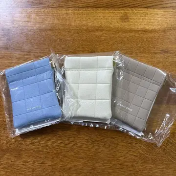 seMONO 퀼팅 파우치 3색 세트