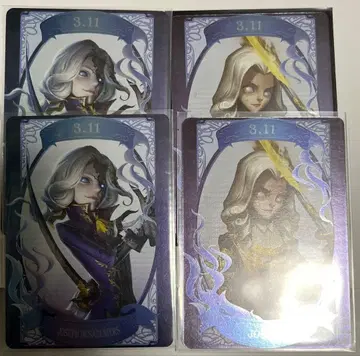 [포토그래퍼] 제5인격 카페 스이파라 벌스데이 카드 2종 4매