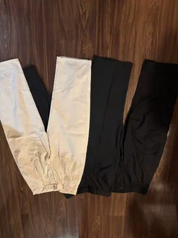 GU 와이드 카고 와이드 슬랙스 UNIQLO U 와이드 데님 3종 세트