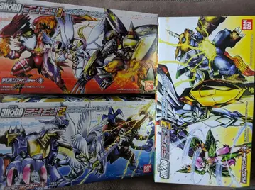 SHODO 디지몬 컴플리트 세트 3종 세트