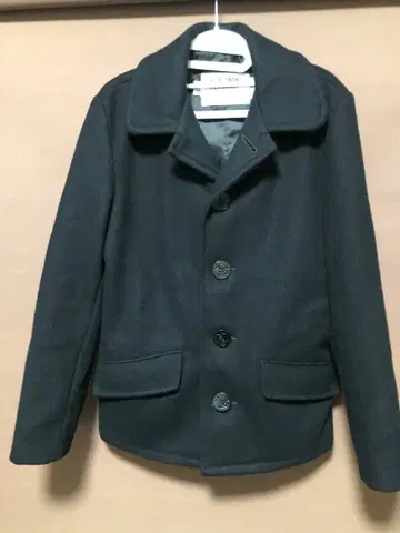 Schott 740N 피코트 P코트 블랙 36 멜톤 울