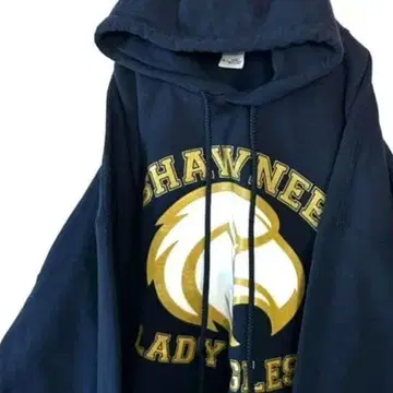 길단 SHAWNEE 이글 후드 맨투맨 XL 네이비 구제 의류