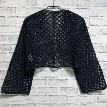 [ MARIELLA BURANI ] 마리에라 부라니 레이스 볼레로 블랙