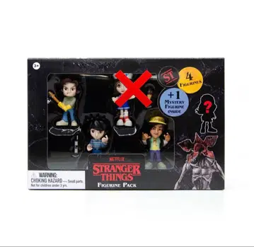 [선착순!] Yume Stranger Things 피규어 팩 4개