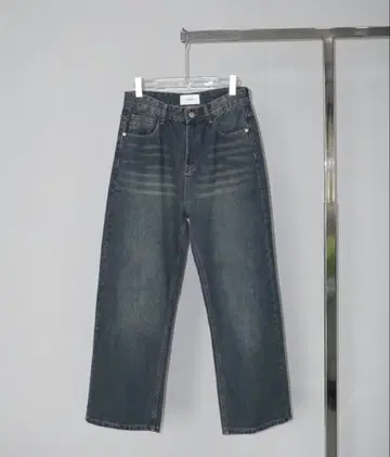 루즈 배기 데님 팬츠/세미 와이드 데님 팬츠 WESTBOY