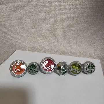 가면라이더 위자드 반지 6개 세트