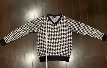 Callaway 하운드 투스 니트 M