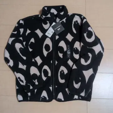 미사용 새상품*UNIQLO Marimekko 플리스 자켓 S 블랙