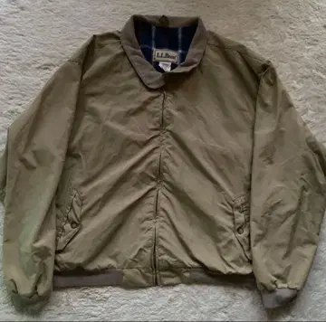 80s 엘엘빈 스윙탑 블루종 해링턴 자켓