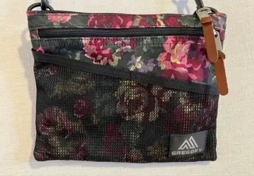 새상품 GREGORY 꽃무늬 사코슈 숄더백 그레고리