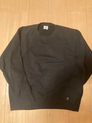 LOOPWHEELER 릴랙스핏 블랙 S사이즈