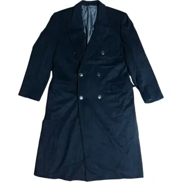 DURBAN 더반 캐시미어 체스터 코트 블랙 LL