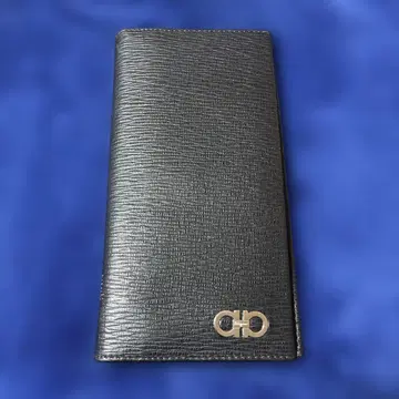 페라가모 블랙 장지갑, 빨간색 내부, 다수 카드 포켓