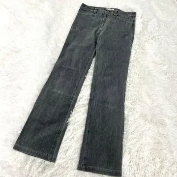 마리끌레르 포럼 그레이 데님 61 깔끔 캐주얼 슬림 레그