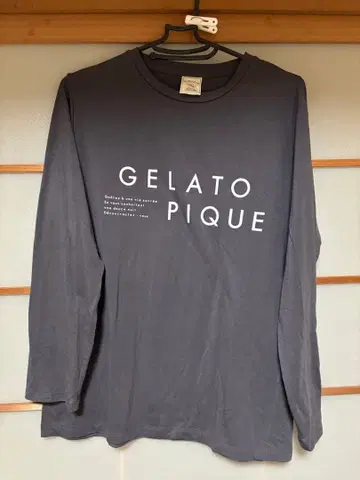 GELATO PIQUE 그레이 룸웨어 세트