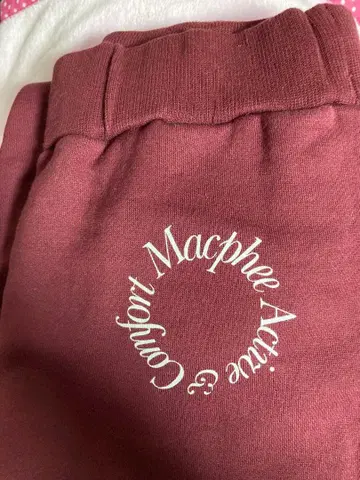 MACPHEE 맥피 코튼 저지 스웨트 팬츠 새상품 36