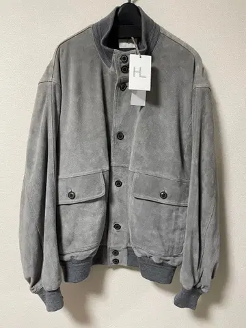 HERILL 램 스웨이드 블루종 사이즈 2