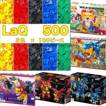 LaQ 라큐 5색 500피스 이상 선택 가능한 설명서