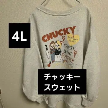 새상품 영화 차일드 플레이 처키 맨투맨 4L CHUCKY