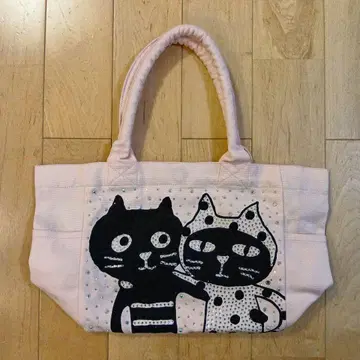 페블리 Me&YO 토트백 라라큐브 고양이