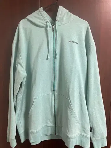 patagonia 남성용 P-6 로고 미드웨이트 풀 집업 후디