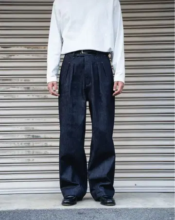 프리미엄 투 턱 데님 B5121