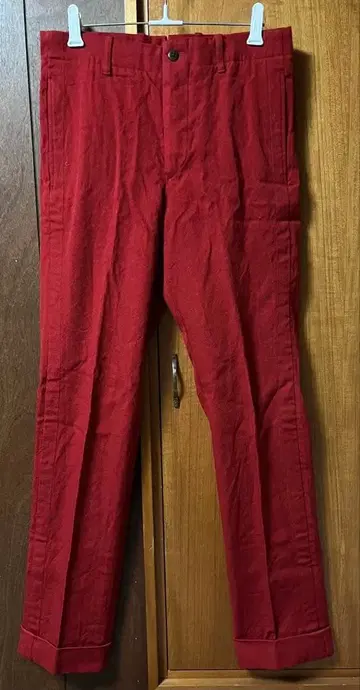 [새상품급] Camoshita UNITED ARROWS 보르도 슬랙스