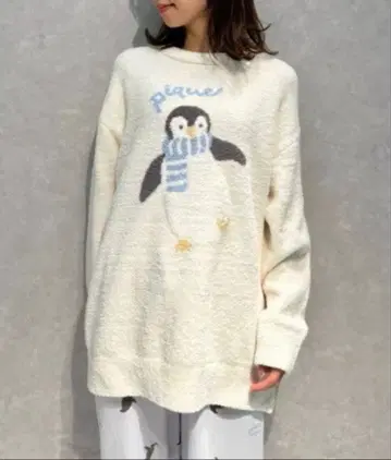 젤라또피케 펭귄 자카드 풀오버