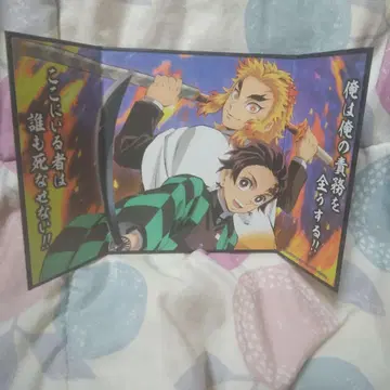 귀멸의 칼날 렌고쿠 쿄쥬로 카마도 탄지로 엽서