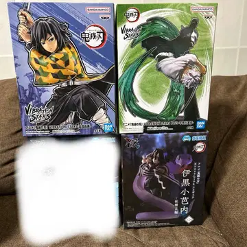 귀멸의 칼날 피규어 3체 세트