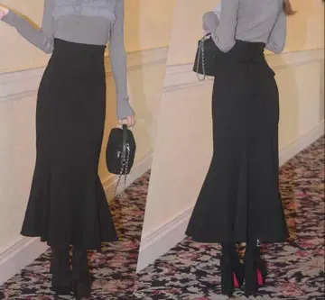 미셸 마카롱 머메이드 스커트