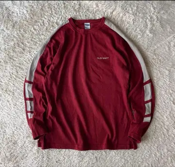 올드 네이비 90s L/S 컷앤소 M 보르도