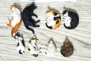 가챠가챠 네이처 테크니컬러 고양이 마그넷 모리구치 오사무 8개