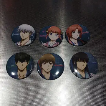 [점프 페스타 한정판] 은혼 캔뱃지 6종류 컴플리트 세트