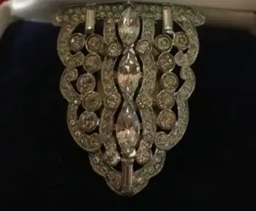 클립 브로치 빈티지 코스튬 주얼리