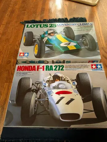 타미야 1/20 로터스 25 혼다 F1 RA272 미조립품