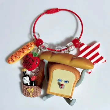 찰랑찰랑 키링 찰랑찰랑 가챠가챠 얼굴에 초기 불량 있음