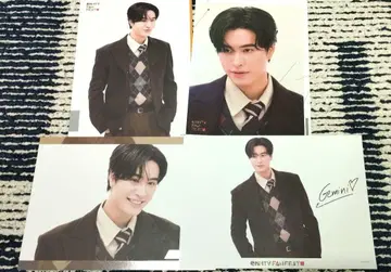 GMMTV Gemini 사인 프린트 엽서 4장 세트