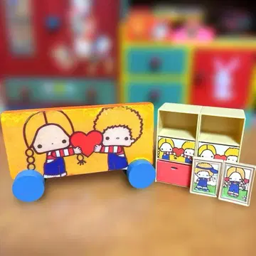 입간판 핸드메이드 패티&지미 3단 박스 액자