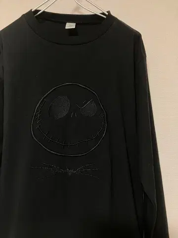 [새상품급] 디즈니 잭 뱀파이어 자수 할로윈 긴팔 티셔츠